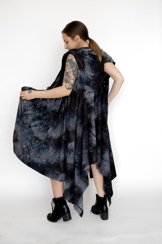 Desert Warrior Vest Washed Blue